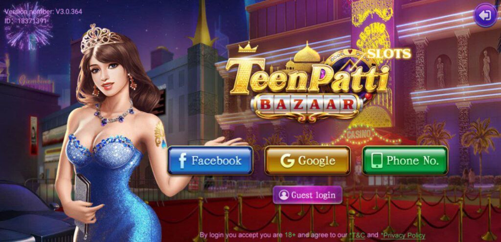 Teen Patti Bazaar Register Page