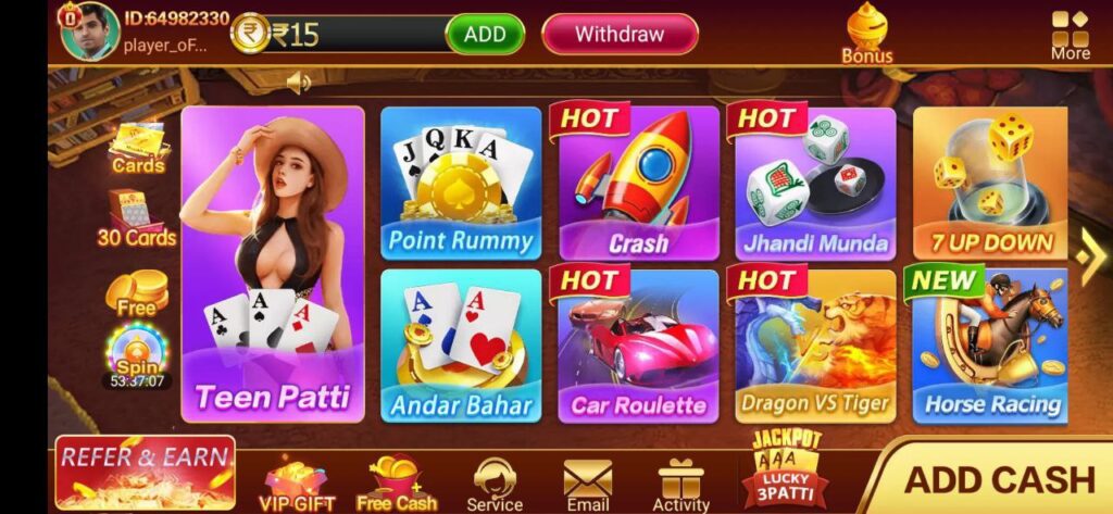 Super Slots - New Rummy App 2023 51 Bonus