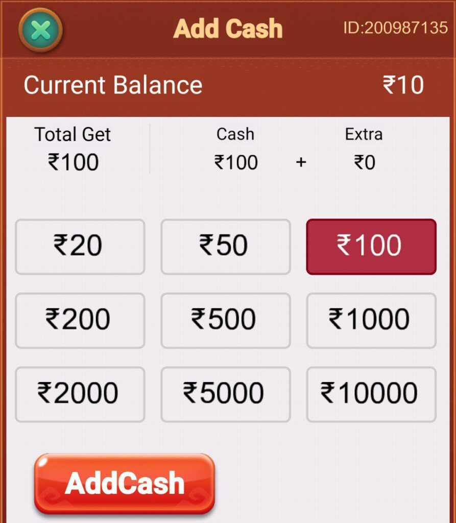 How can I add money to the Rummy Meetha APK?