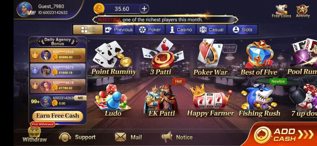 Happy Ace Casino - New Rummy App 2023