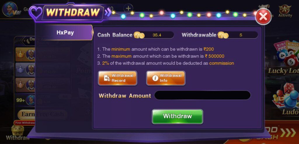 Withdraw Cash IZ Casino Apk