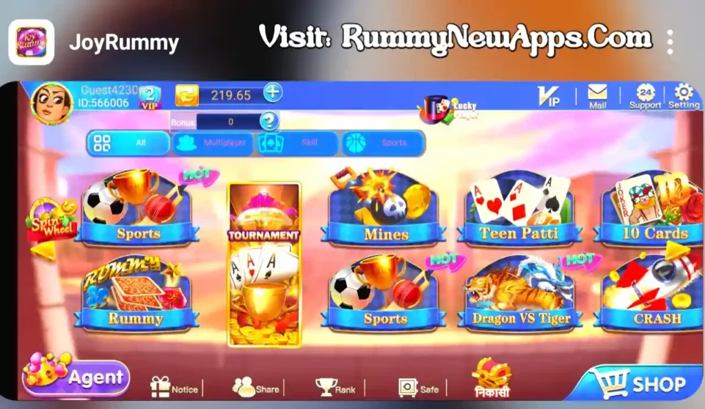 Rummy Joy Games