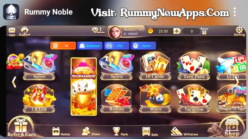 Rummy Noble 2 - New Rummy App 2023