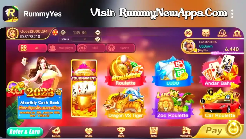 Rummy Yes - All New Rummy App